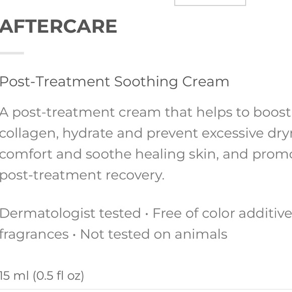 NEOCUTIS Aftercare Post-Treatment Soothing Cream 0.5oz Exp 3/24 - Picture 3 of 3